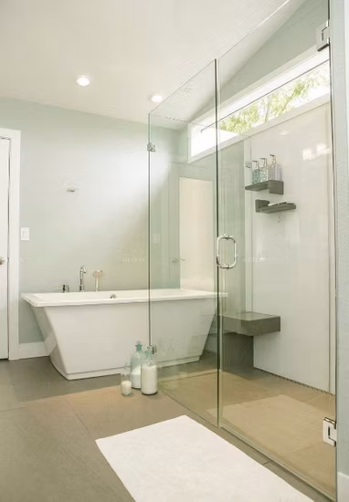 Aluminum Alloy Accessories of Exit Bathroom and Tempered Glass of Bathroom